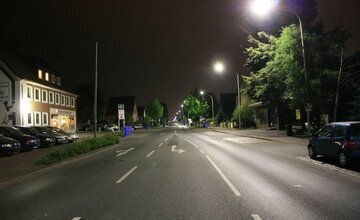 LED-Straßenbeleuchtung in Geestland