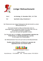 Lintiger Weihnachtsmarkt 2024