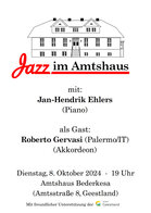 Jazz im Amtshaus - Plakat 61 Roberto Gervasi