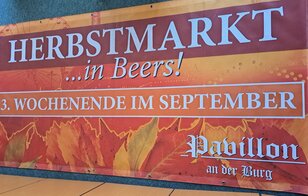 Banner Herbstmarkt Beers