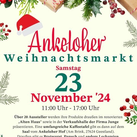 Ankeloher Weihnachtsmarkt 2024