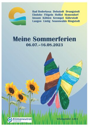 Titelseite Sommerferienprogramm