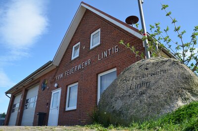 Altes Feuerwehr-Gebäude in Lintig