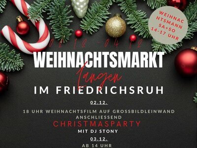 Weihnachtsmarkt Langen - Plakat
