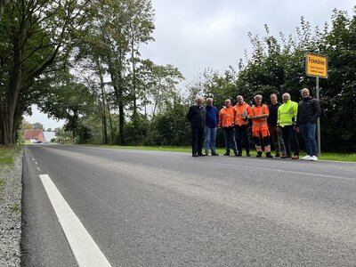 Bauabnahme Ortsdurchfahrt Fickmühlen