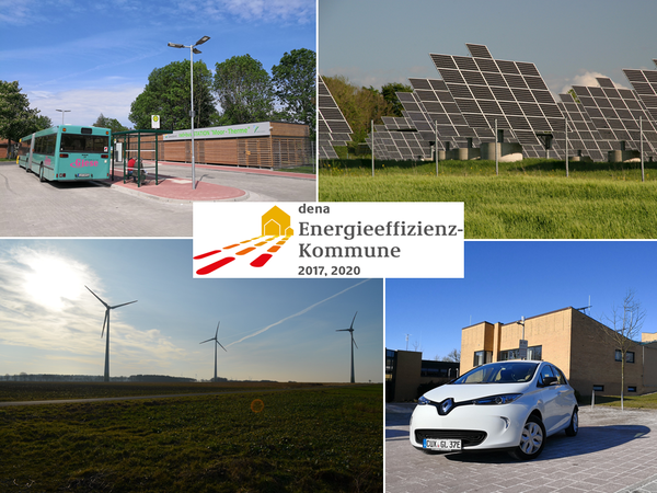 Nachhaltige Mobilität, Erneuerbare Energien und dena Energieeffizienz-Kommune